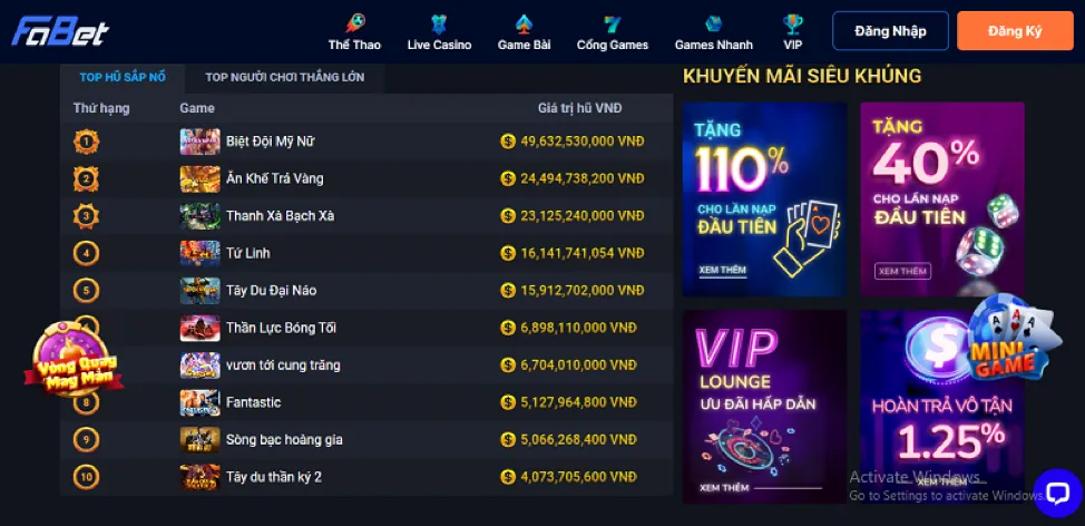 Truy cập trang chủ 789win code
